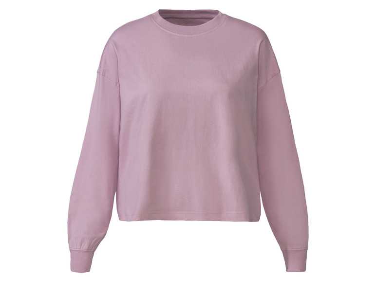 esmara® Dámske oversize tričko s dlhým rukávom (S (36/38)