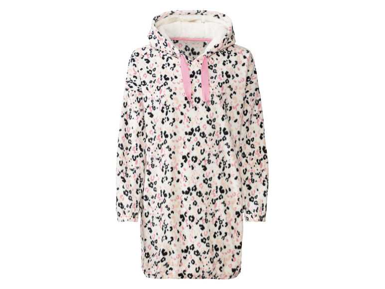 esmara® Dámske plyšové šaty s kapucňou  (L (44/46)