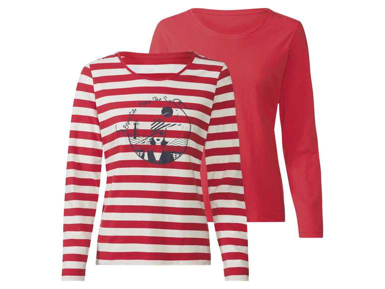 esmara® Dámske tričko s dlhým rukávom