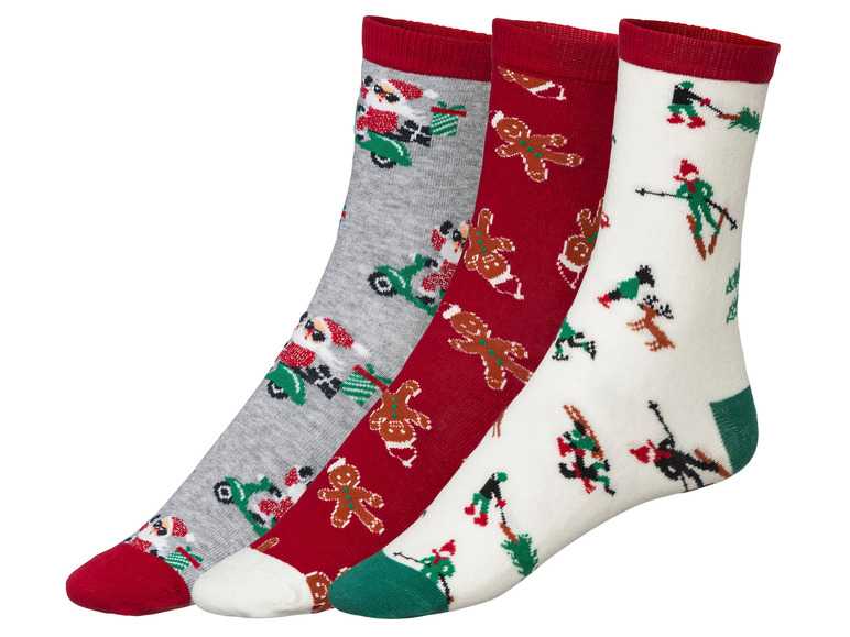 esmara® Dámske vianočné ponožky
