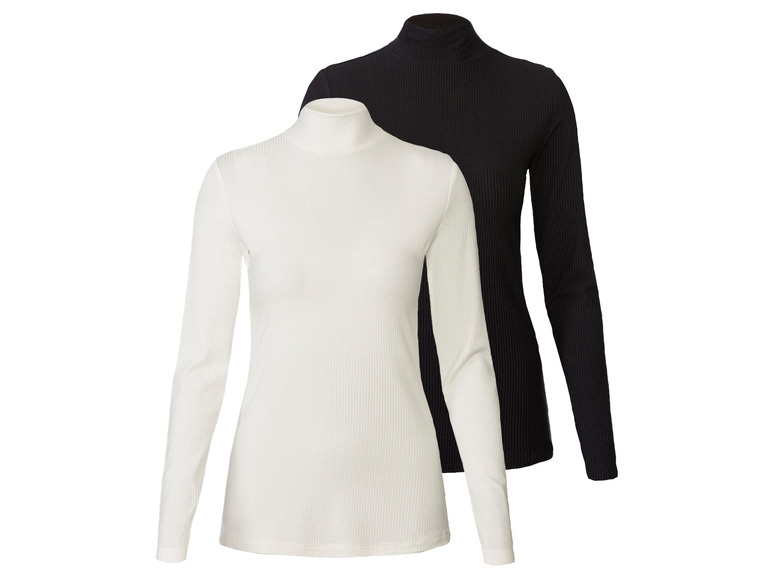 esmara® Dámsky rebrovaný rolák