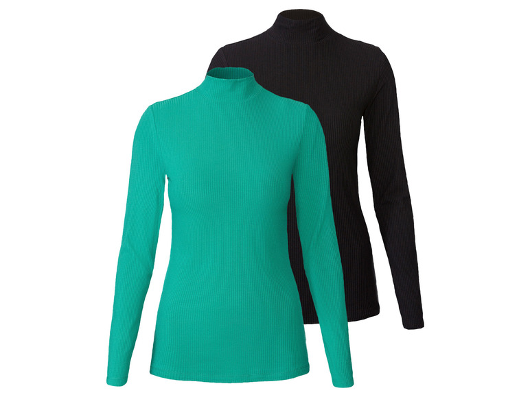 esmara® Dámsky rebrovaný rolák