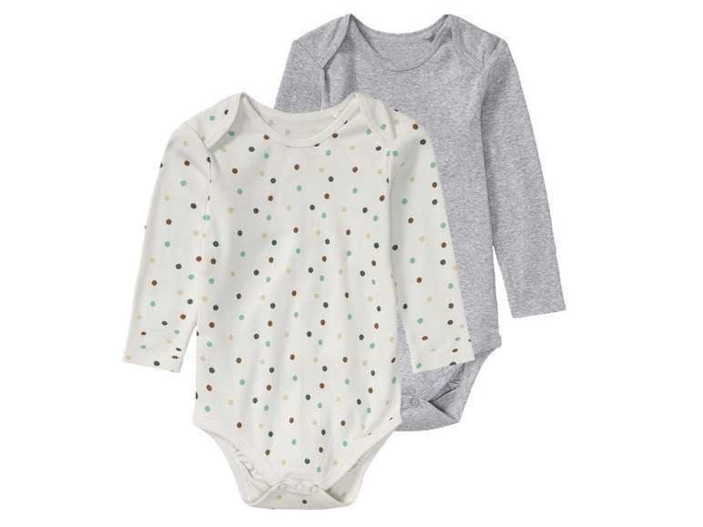 lupilu® Chlapčenské body pre bábätká BIO