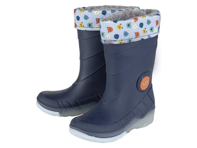 lupilu® Chlapčenské gumáky s blikajúcim svetlom (24/25