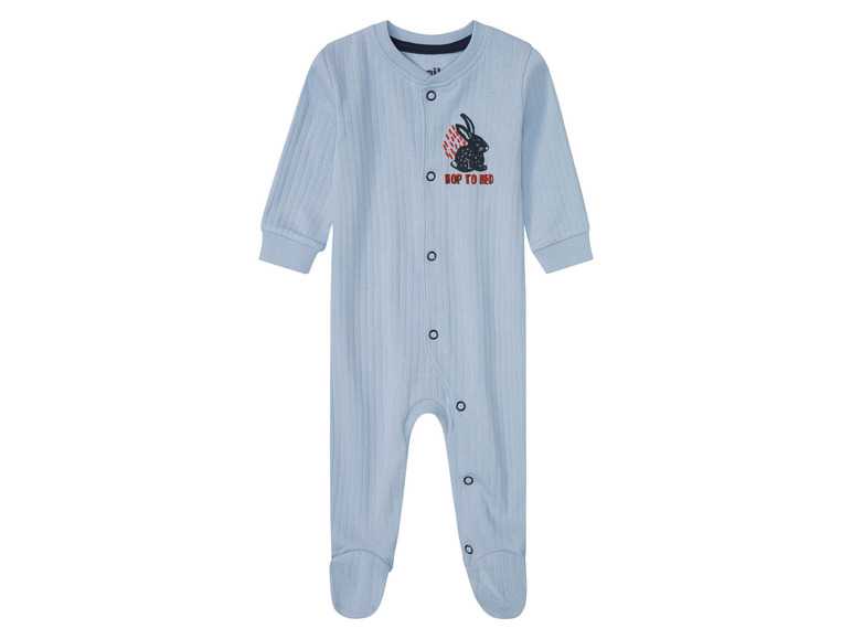 lupilu® Chlapčenský bavlnený overal na spanie pre bábätká BIO (50