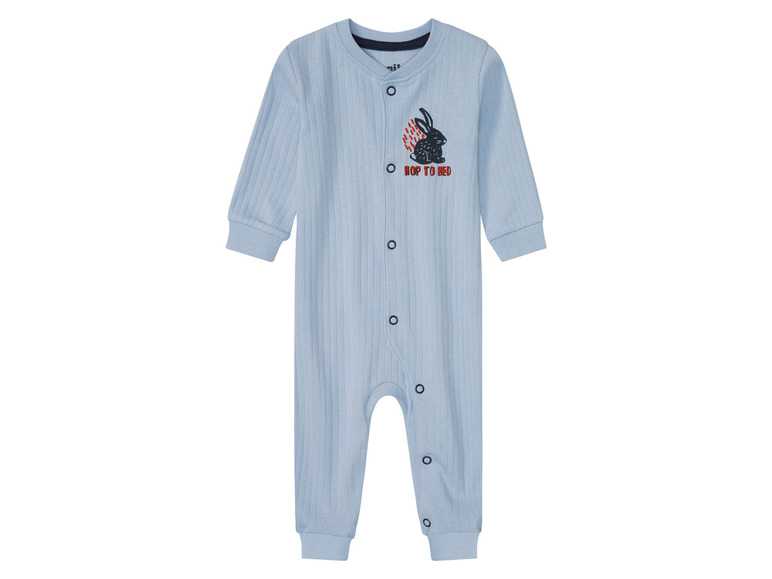 lupilu® Chlapčenský bavlnený overal na spanie pre bábätká BIO (86