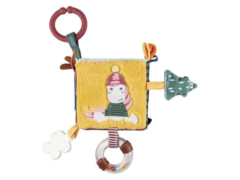 lupilu® Detská hračka pre novorodencov (kocka pre dojčatá) lupilu®