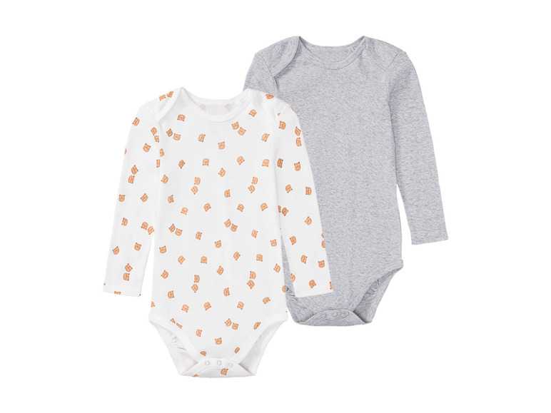 lupilu® Dievčenské body pre bábätká BIO