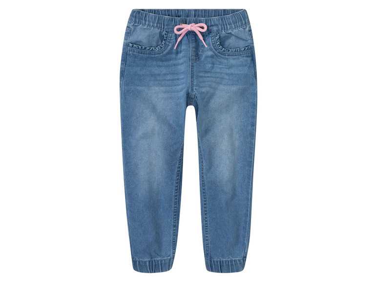 lupilu® Dievčenské teplákové džínsy (104