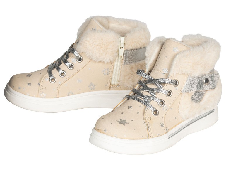 lupilu® Dievčenské topánky s hrejivou podšívkou (25