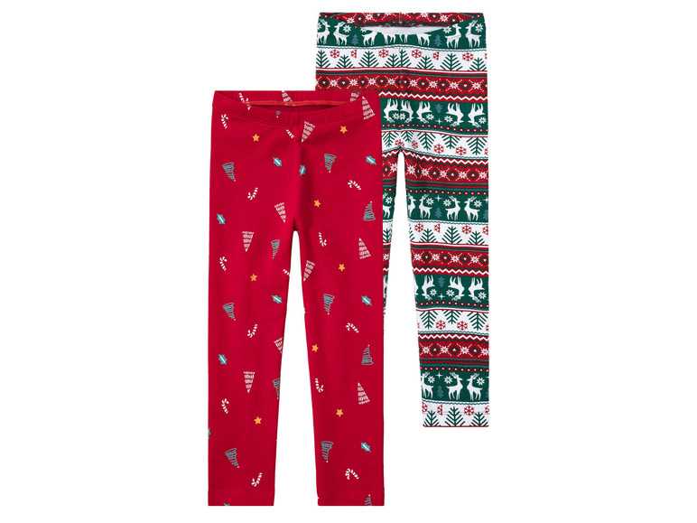 lupilu® Dievčenské vianočné termolegíny