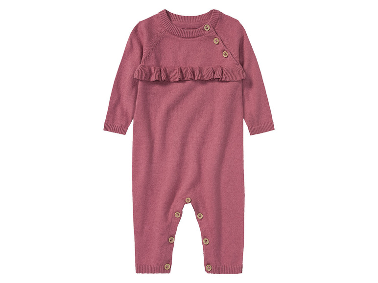 lupilu® Pletený overal pre bábätká (68