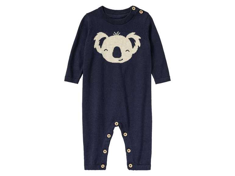 lupilu® Pletený overal pre bábätká (86