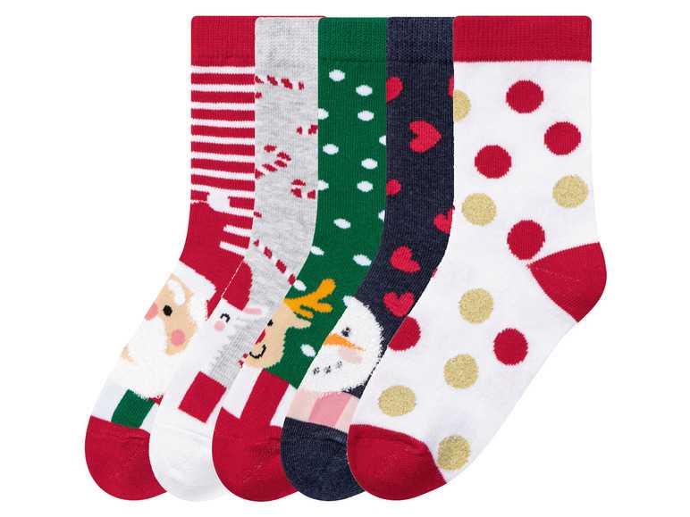 pepperts!® Dievčenské vianočné ponožky