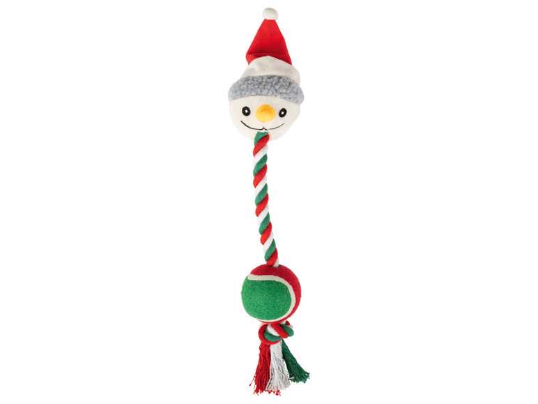 zoofari® Vianočná hračka pre domáce zviera (snehuliak) zoofari®